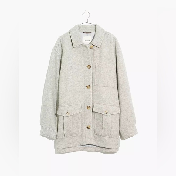 Madewell Belrose Shirt-Jacket NWT - Picture 5 of 9